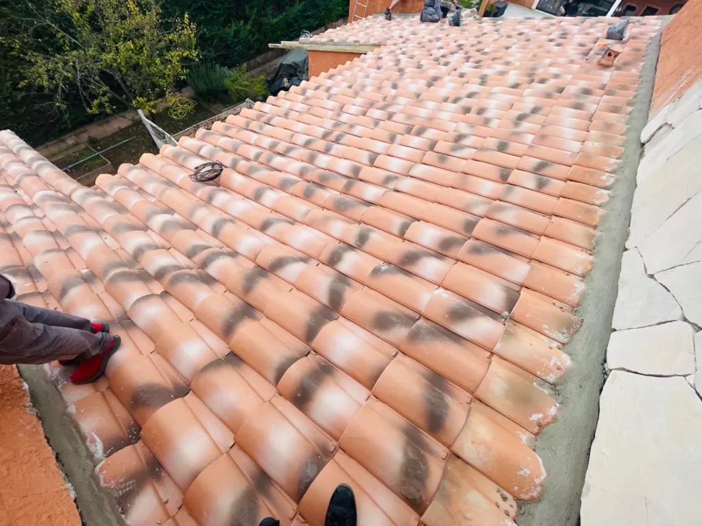 Réfection d’une toiture et isolation près de Bouc-Bel-Air.
