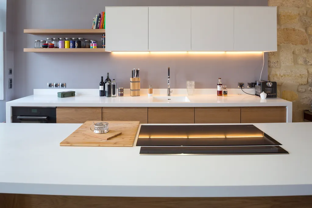 Rénovation totale d'un appartement en duplex à Bordeaux sur les quais des chartrons  face à la Garonne