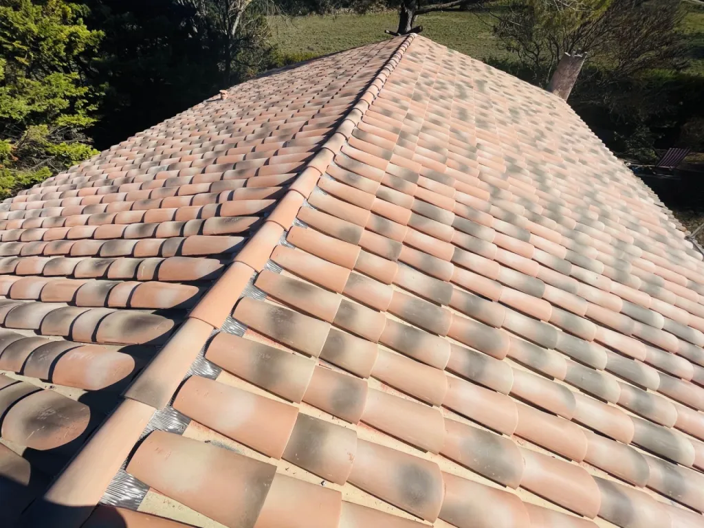 toiture terminée sur bouc bel air