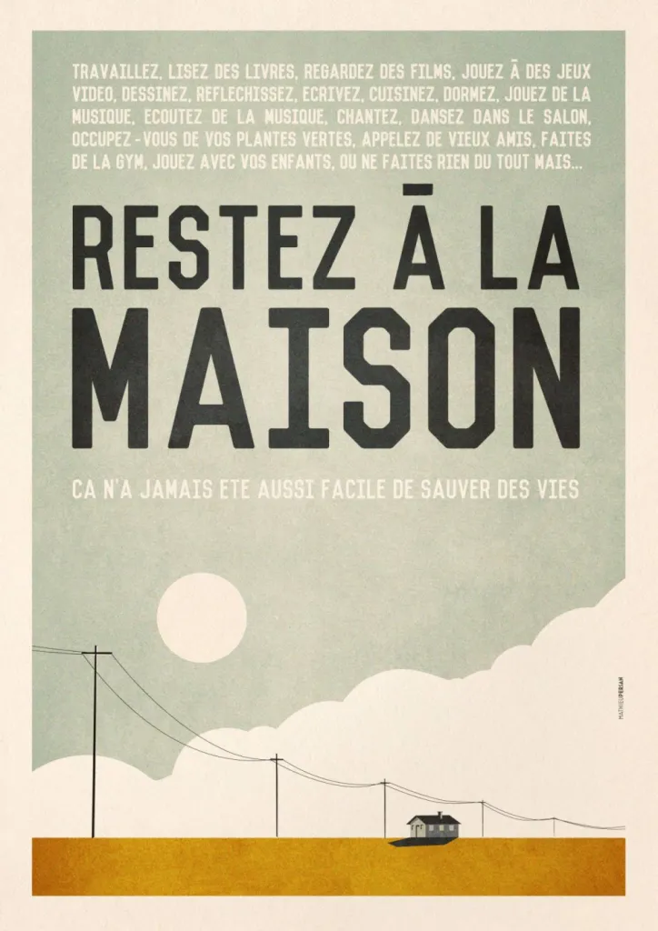 RESTEZ A LA MAISON