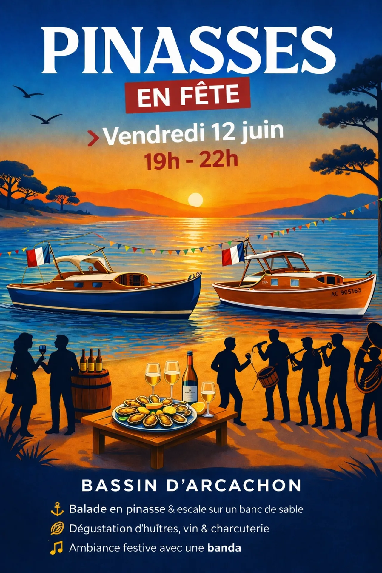 Pinasses en fête