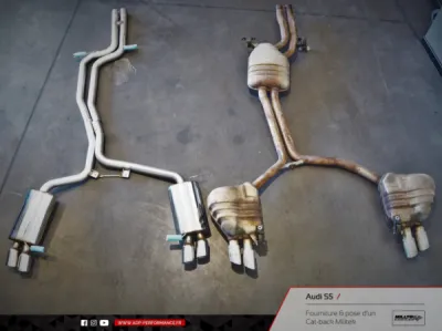 Ligne d'échappement Cat-back Milltek Audi S5 Marseille - ADP Performance