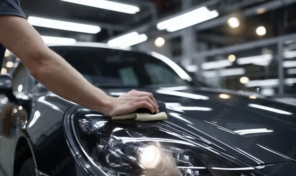 Detailing automobile