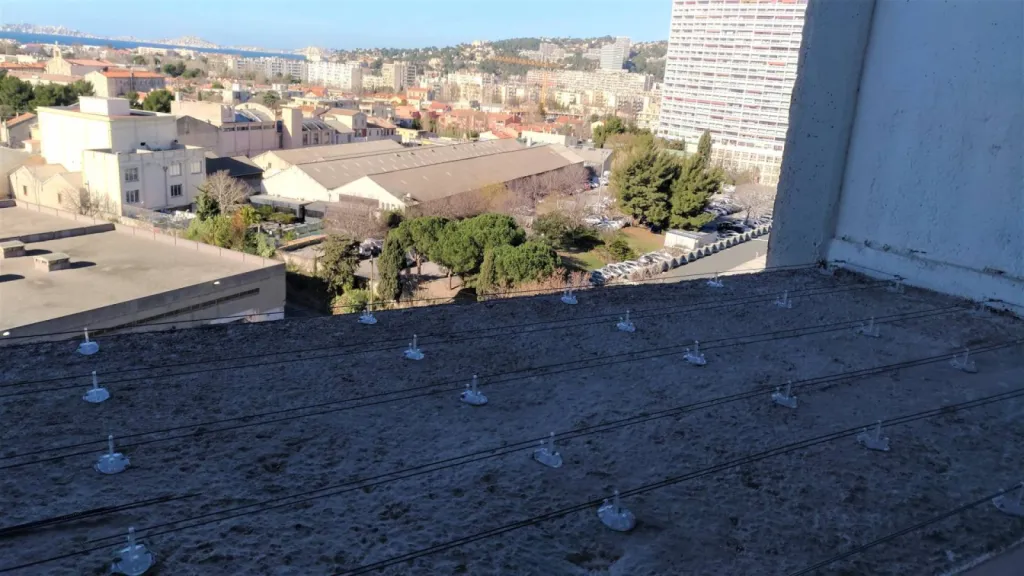 système anti pigeon boulevard michelet