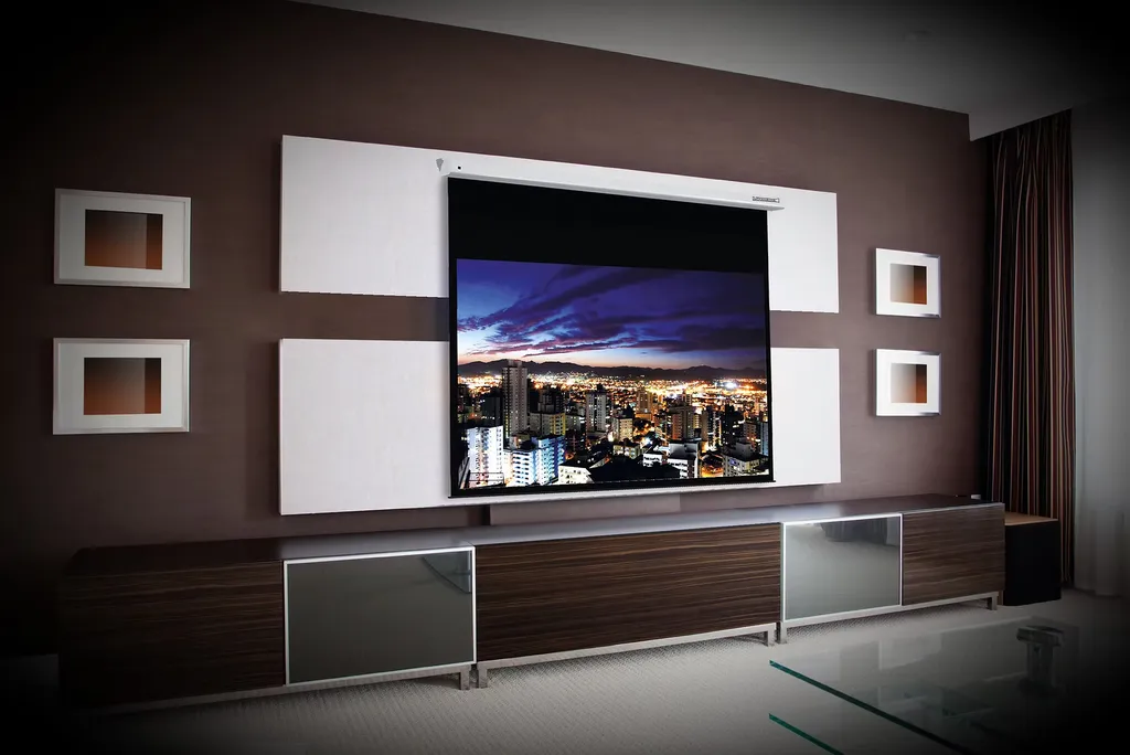 écran de ciné à domicile pour projecteur