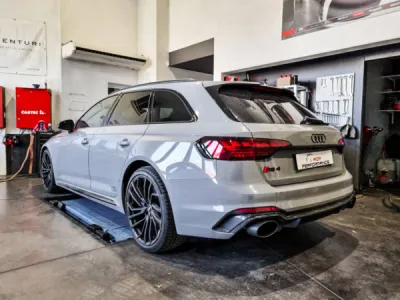 Montage Catback Milltek Audi RS4 2.9 TFSi 450cv Quattro 2021 | ADP Performance Le Pontet 84130 Vaucluse