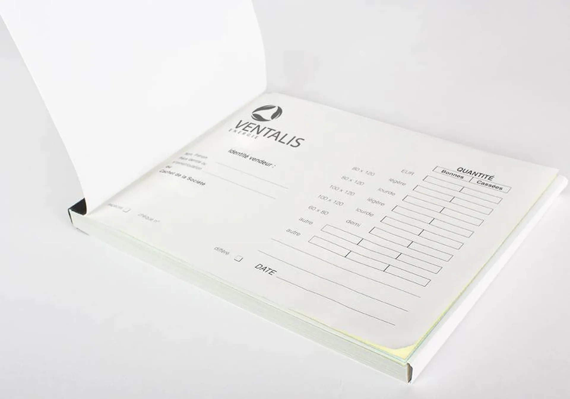 graphisme et impression de feuillet autocopiant à Marseille