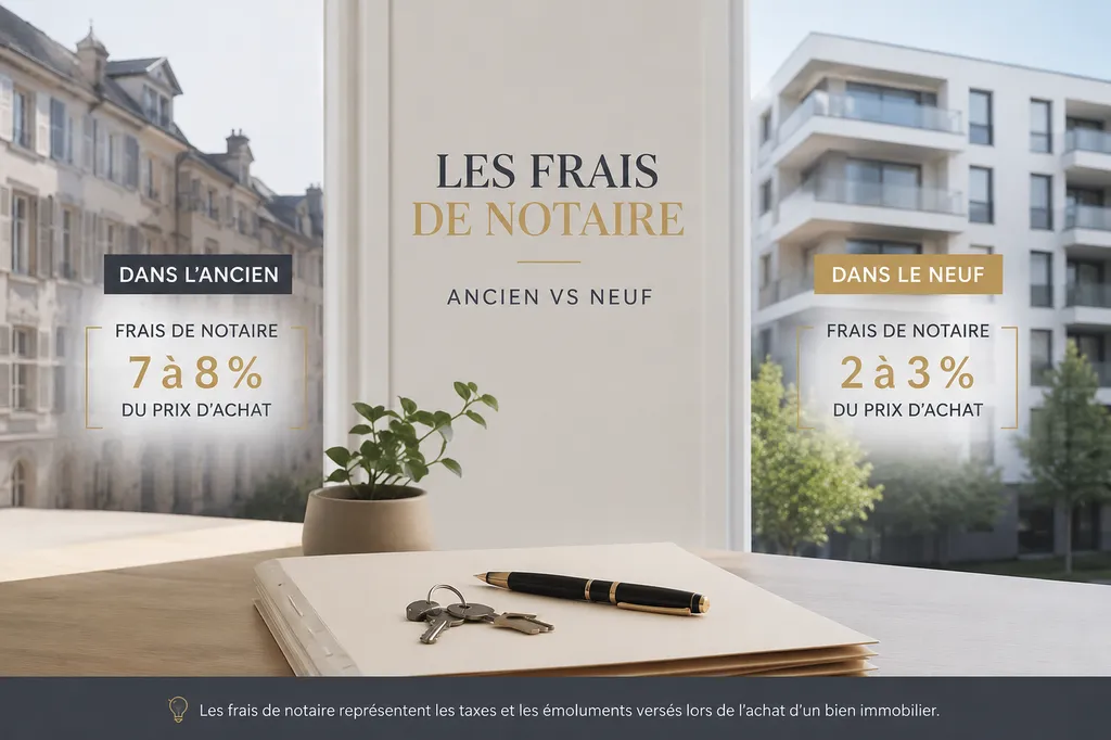 Les frais de notaire dans le neuf : quels sont leurs avantages ?