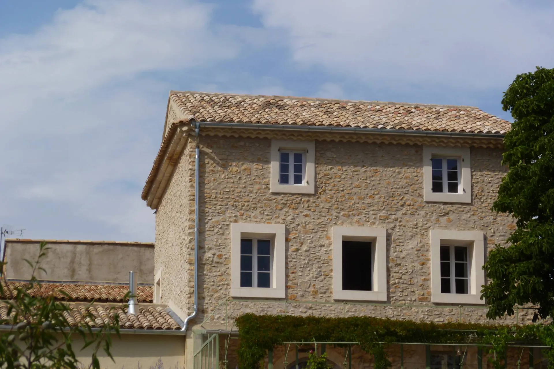 Rénovation toiture Mas à Lioux