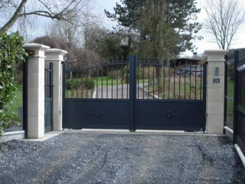 Création d'accès de propriété normande dans le Calvados 14