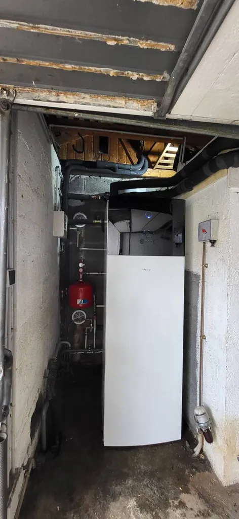 Remplacement d'une chaudière fioul par une installation de pompe à chaleur air-eau Versonnex dans le Pays de Gex
