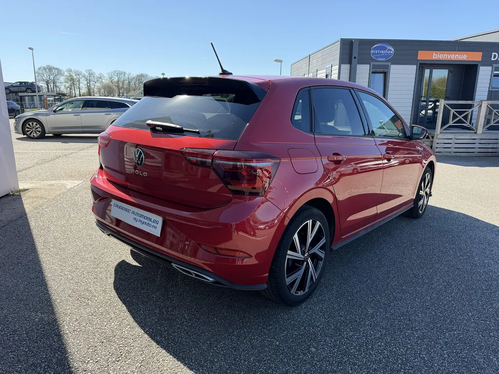 Volkswagen Polo R-Line d'occasion récente à vendre proche du Havre : la citadine sportive idéale chez Caudebec Automobiles