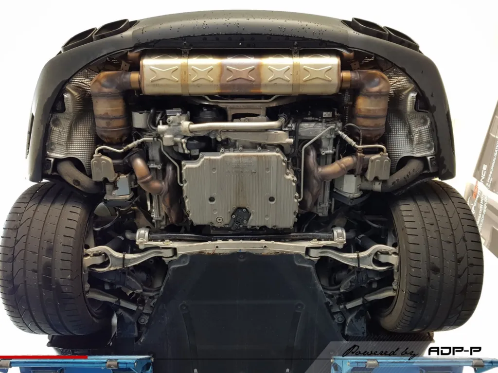Echappement origine Porsche Turbo S