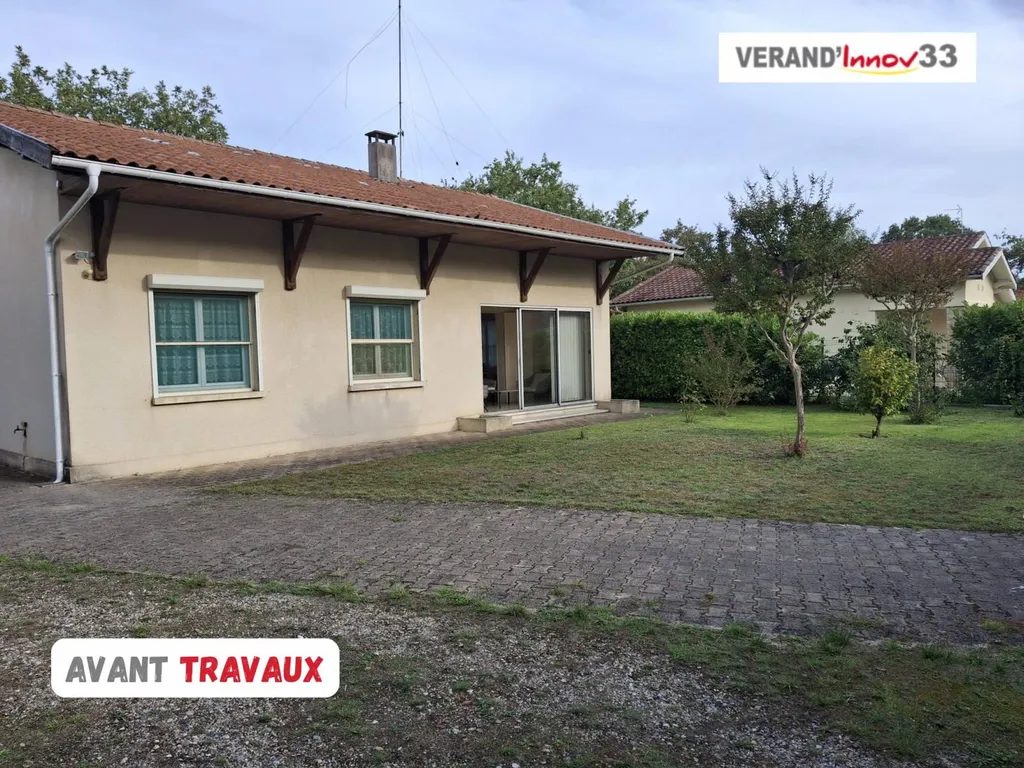Véranda en aluminium Rénoval à Lanton sur le Bassin d'Arcachon : un espace lumineux et confortable toute l'année
