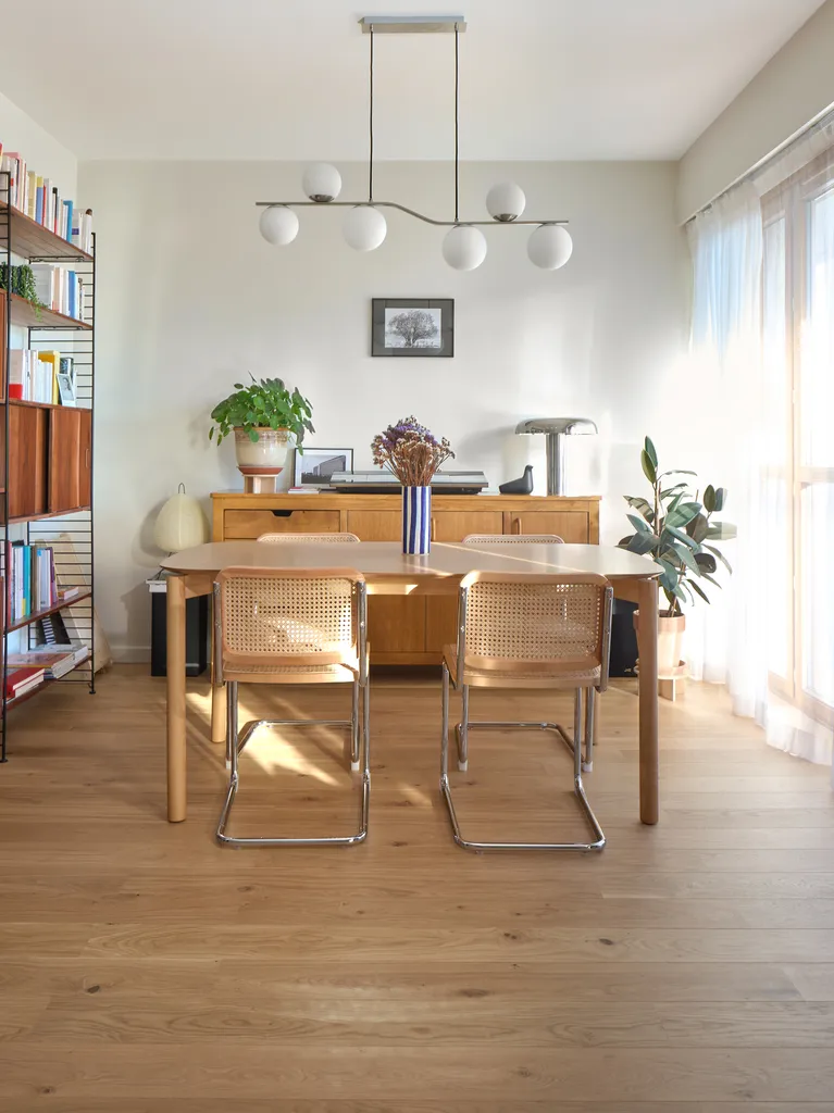 Rénovation complète d’un appartement de 80m2 des années 50 à Toulouse : optimisation des volumes style mid-century par le Studio Kassic