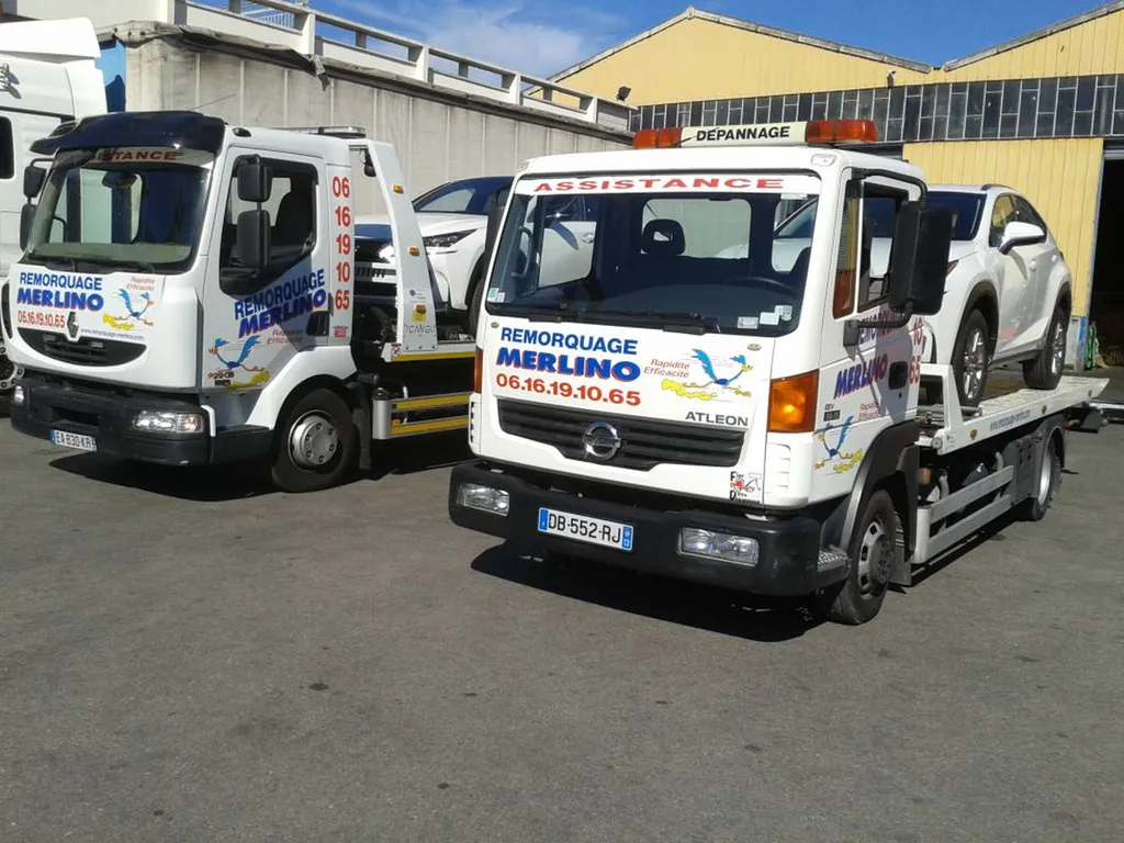 Remorquage Merlino : dépannage auto, moto et camion à Marseille dans le 13 et sur toute la France