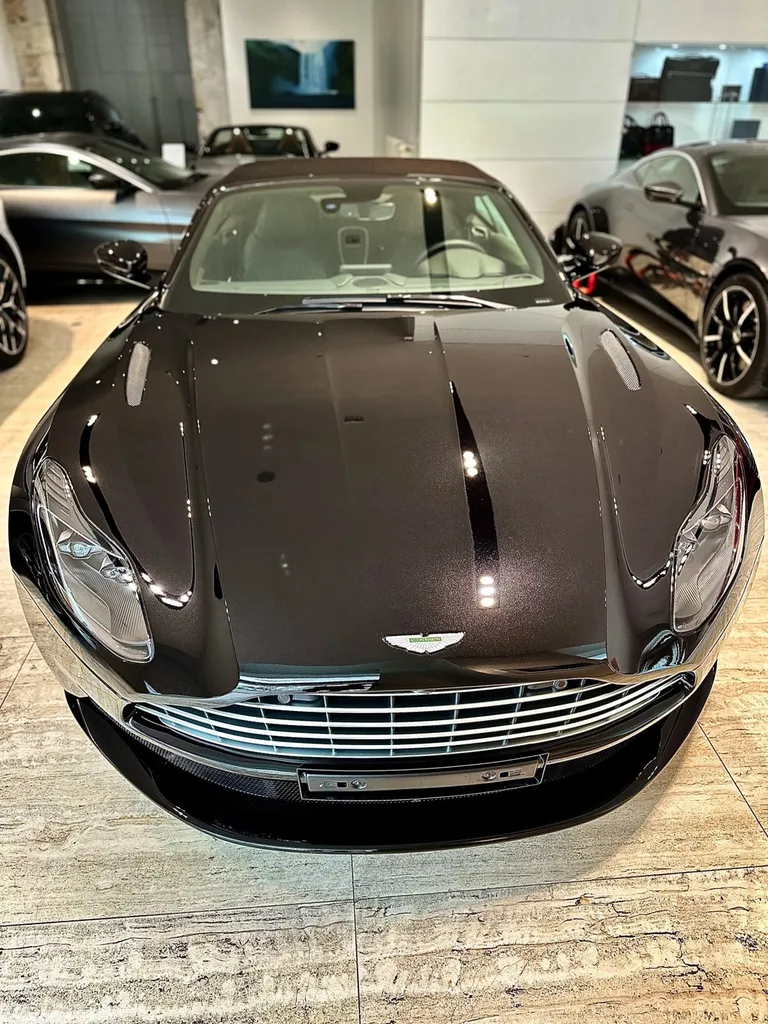 Centre de protection automobile centre de DETAILING protection céramique film de protection PPF Aston Martin LYon DB11 Volante