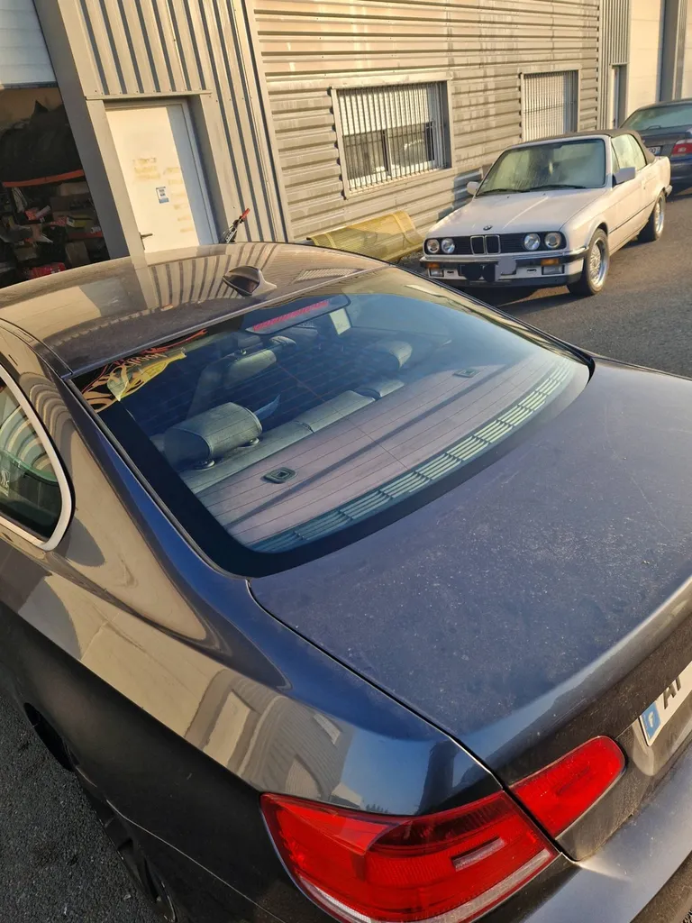 lunette arrière Bmw e92