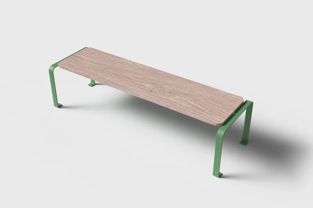 EWEN : banc à lames en matériaux innovants