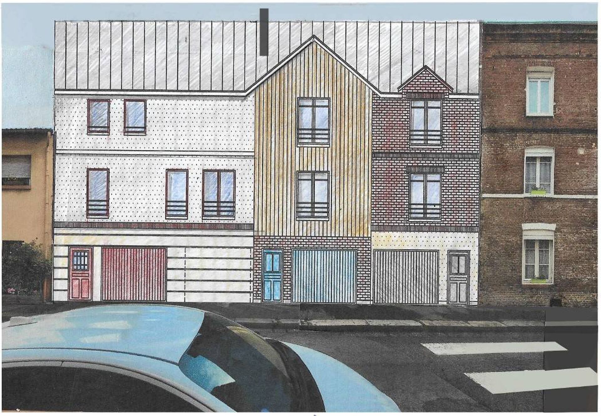 A vendre, Maison en VEFA aux normes RE 2020 située dans le coeur du Pollet à Dieppe, Seine Maritime