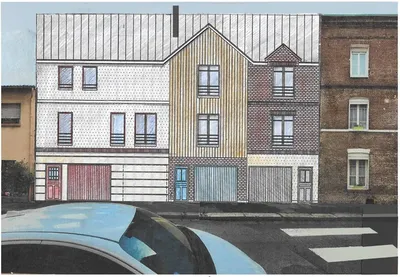 A vendre, Maison en VEFA aux normes RE 2020 située dans le coeur du Pollet à Dieppe, Seine Maritime