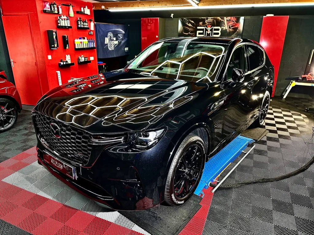 protection carrosserie DETAILING traitement céramique ouest lyonnais Mazda CX60