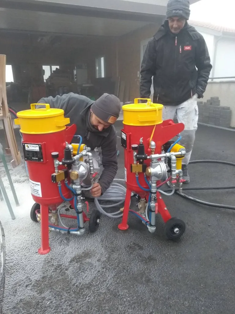 aérogommeuse hydrogommeuse AMXT 17 Paris