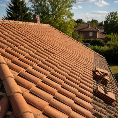 Rénovation de toiture à Balma avec pose de tuiles canal adaptées aux pentes minimales de 15 à 20 : solution durable pour maison traditionnelle proche l'Union par couvreur en Haute-Garonne