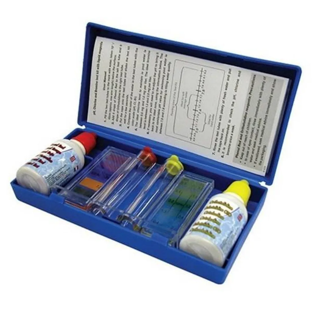Trousse d'analyse à gouttes analyse eau piscine vendu par Aquarev'Piscines à Vinon sur Verdon 83560