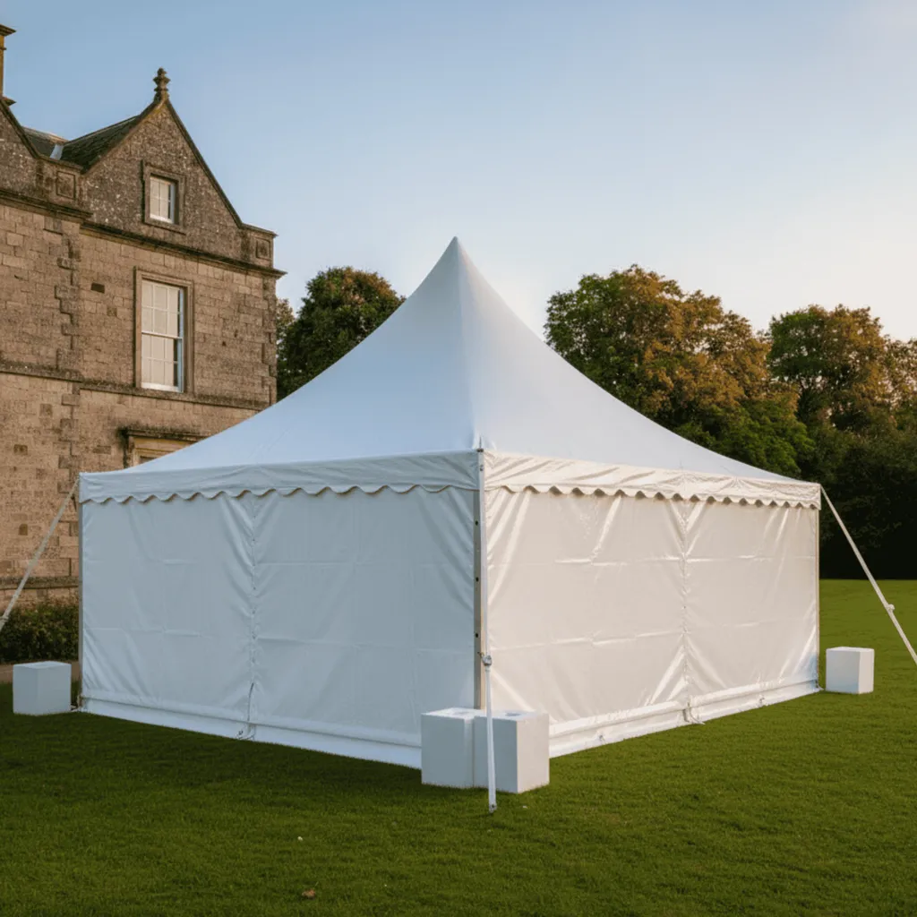 Location Tente Pagode 25 m² (5x5 m) - Accueil, Vestiaire & Espaces Traiteur