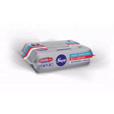 Sleepy - lingettes désinfectantes virucides, bactéricides, et fongicides contre le coronavirus pour corps et surfaces
