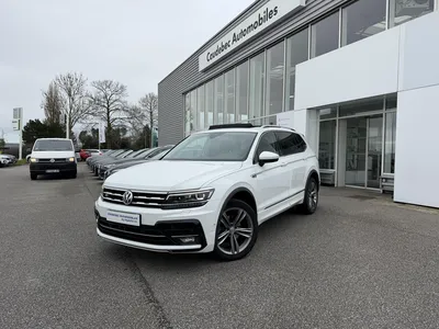 Volkswagen Tiguan Allspace occasion R-Line proche Le Havre : SUV 7 places diesel boîte automatique disponible chez Caudebec Automobiles
