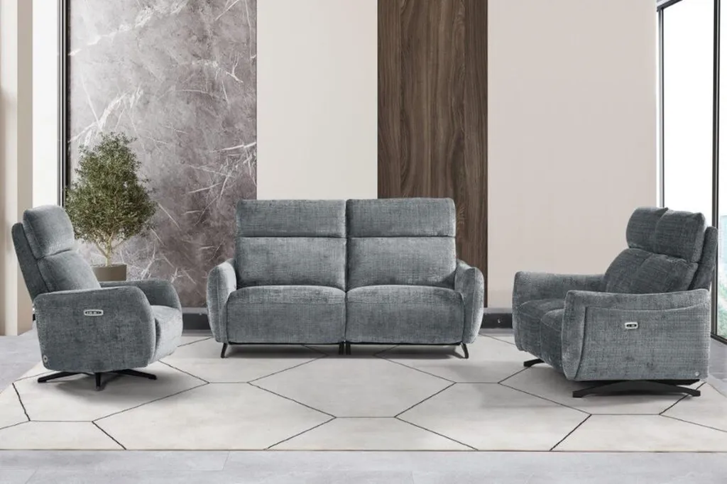 Vente d'un salon AURELIE fixe ou relax electrique de chez CONFORTLUXE
