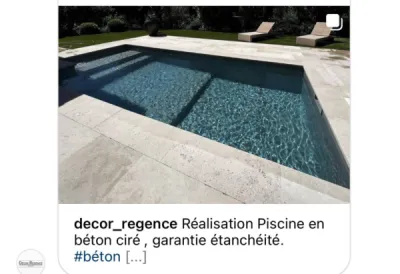 Béton piscine TERRE DU MONDE ref: TITANE 