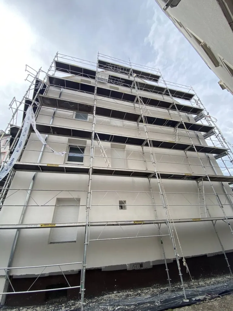 Chantier d’isolation extérieur a La Meinau