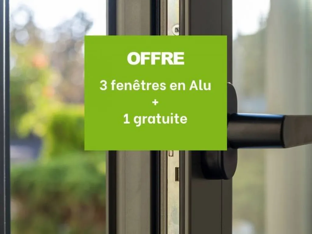 Installation de baie vitrée en alu dans les Monts d'Or