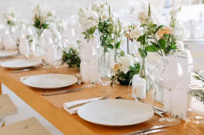 décor de table en provence