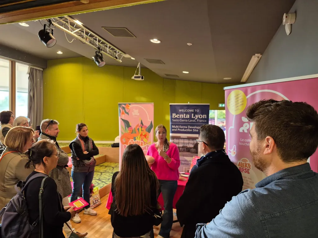 Dans le cadre de la campagne nationale Octobre Rose, dédiée à la prévention et au dépistage du cancer du sein, Benta Lyon s’est associée à la mairie de Saint-Genis-Laval