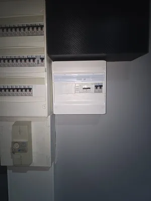 préparation d'une installation électrique avant pose d'une borne