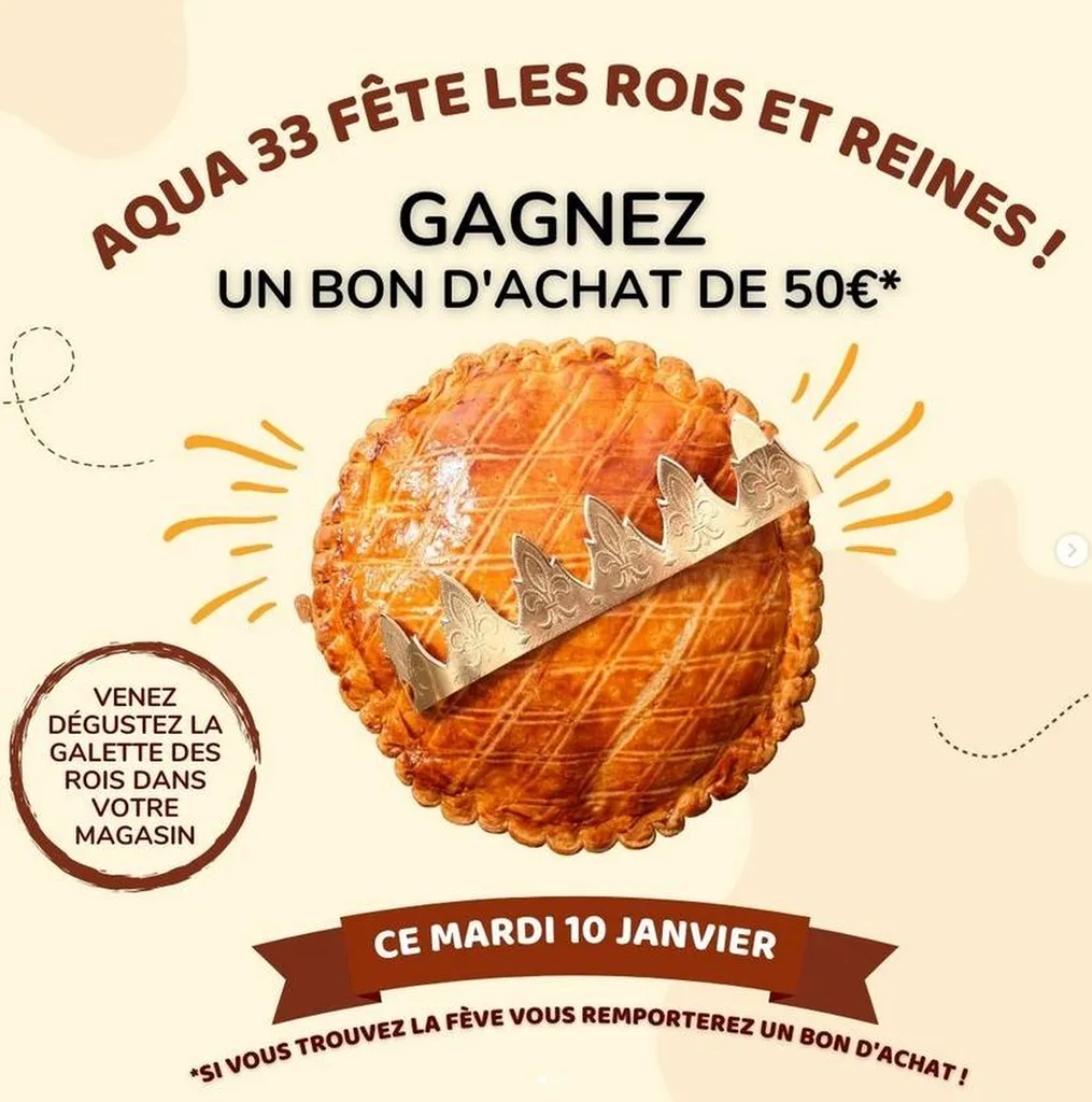 Des bons d'achat de 50€ en jeu ce MARDI 10 JANVIER !