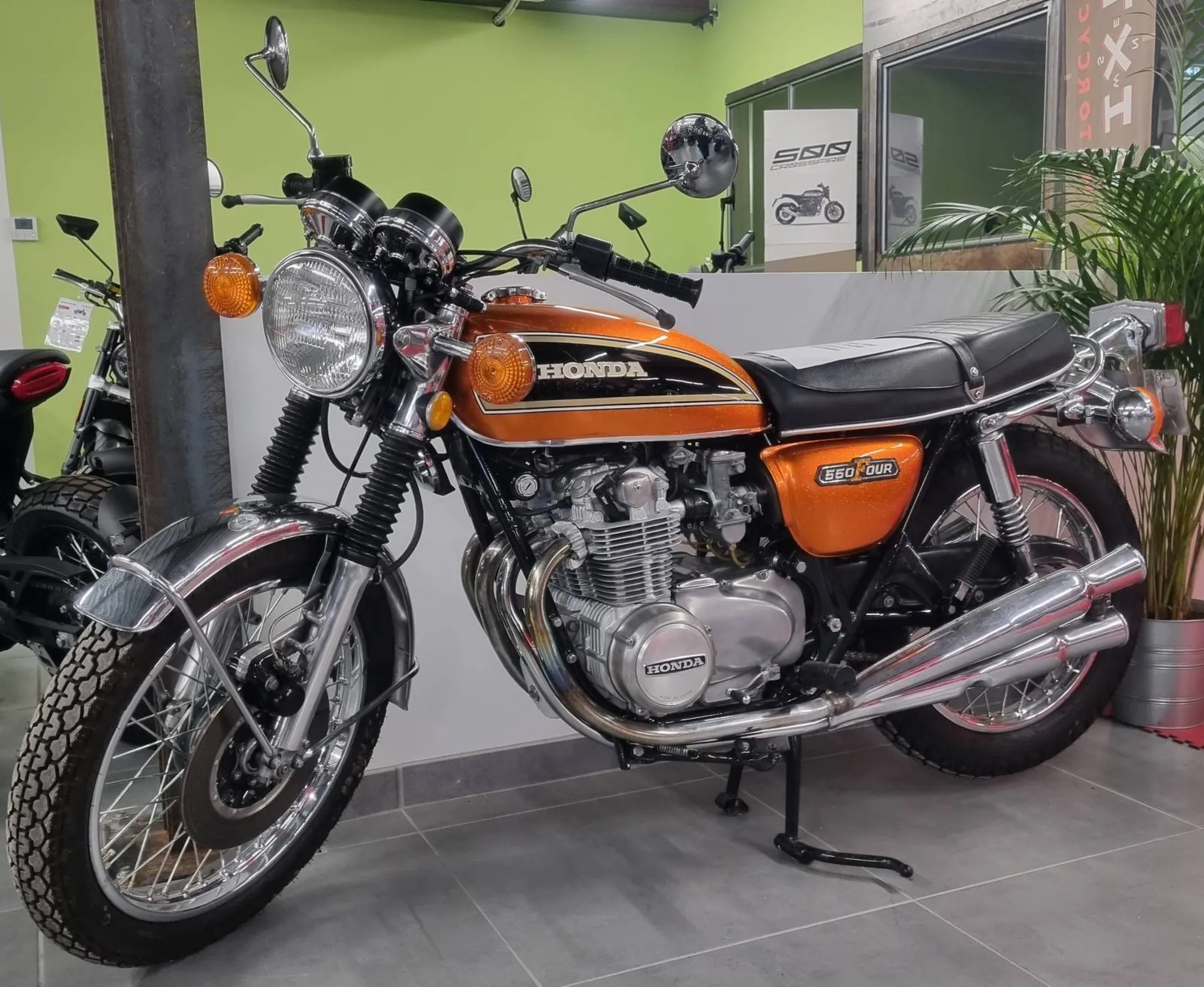MOTO OCCASION HONDA CB550 FOUR DE 1975 TOULON