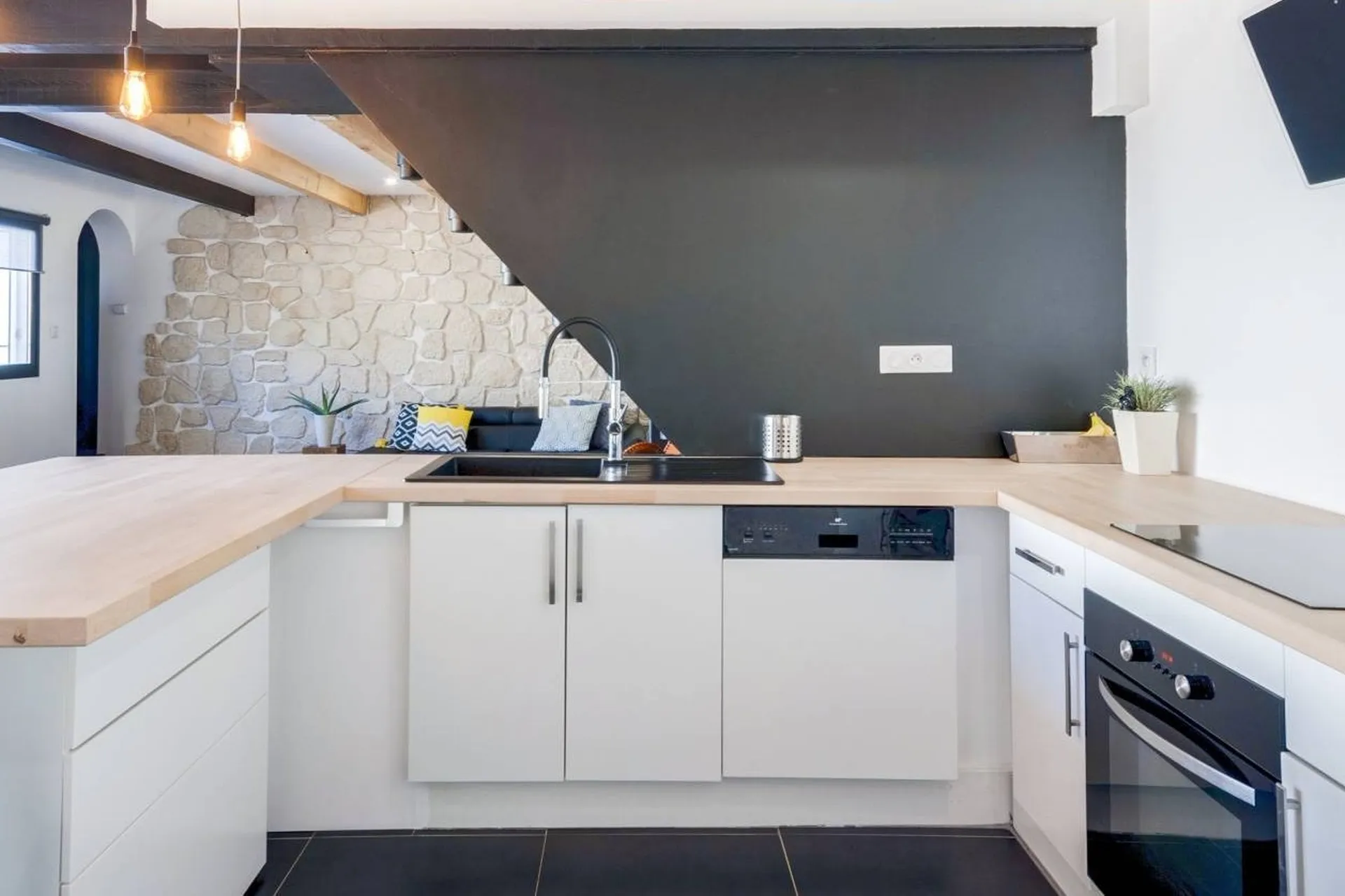 agence mrc aménagement style industriel cuisine rénovation maison architecte intérieur marseille