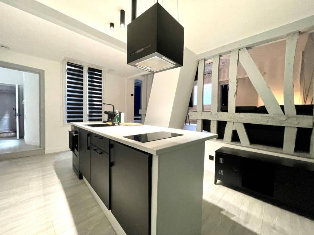 Cuisine aménagée et équipée