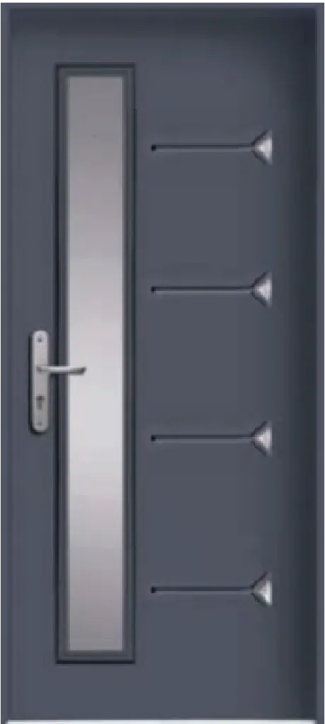 Porte d'Entrée PVC Monobloc