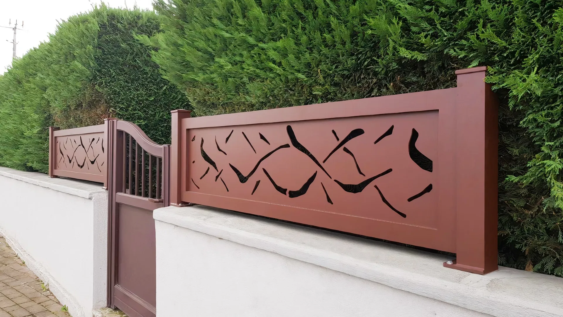 Demandez un prix pour une clôture alu design et moderne à Montbéliard ou Audincourt