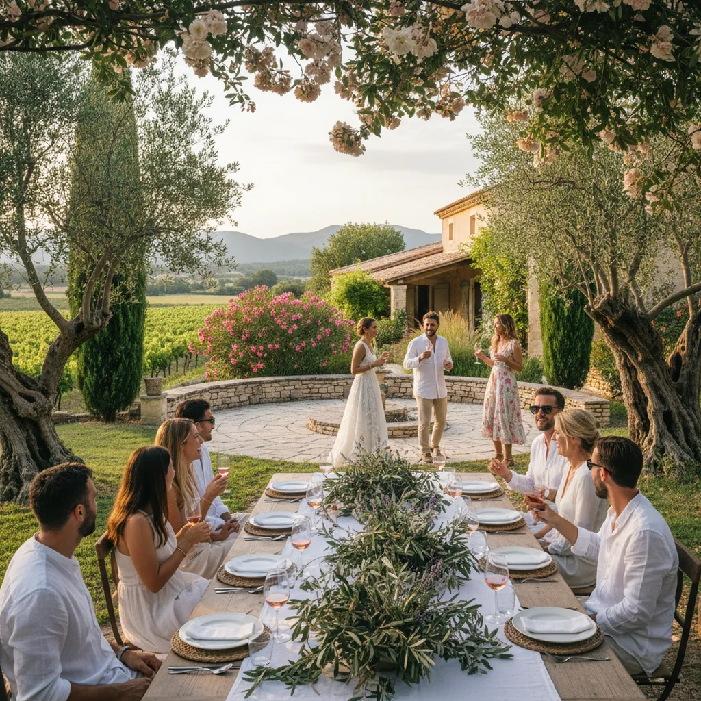 domaine mariage avec hébergement Cadenet