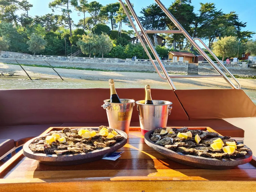 Idée d'activité sur le bassin d'Arcachon : brunch et balade en bateau privatisé !