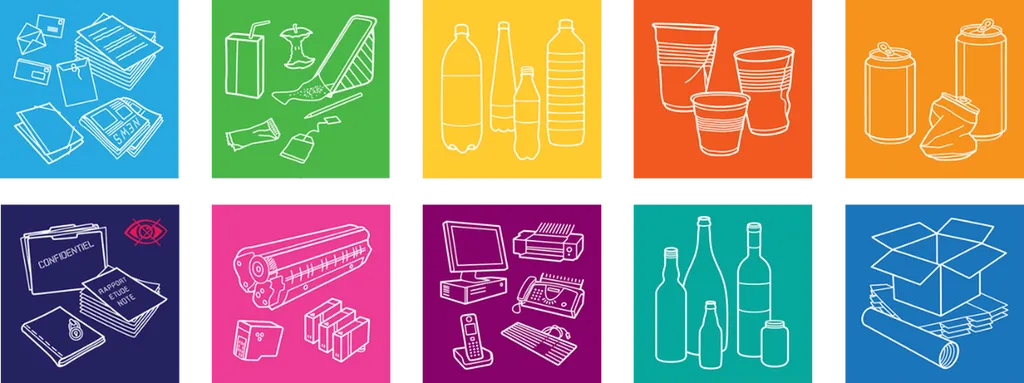 Recycler les déchets de bureaux dans les entreprises et administrations Nouvelle Aquitaine