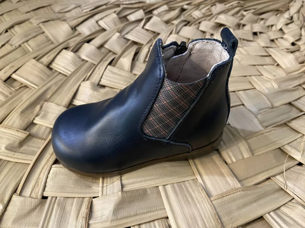 boots cuir marine pour bébé près de Libourne
