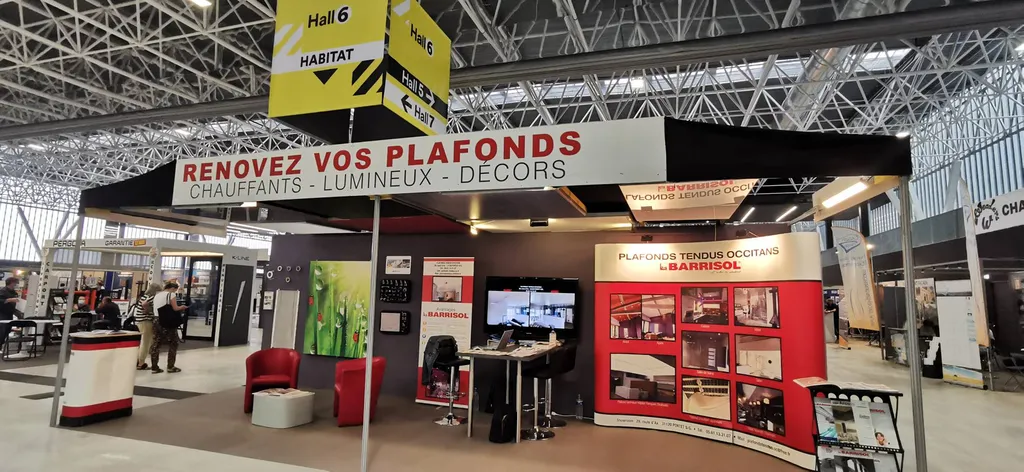 Foire de Toulouse 2021 au MEETT - Plafonds Tendus Occitans
